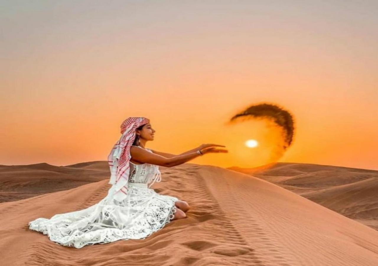 Desert Experience Glamping เมอร์ซูกา ภายนอก รูปภาพ